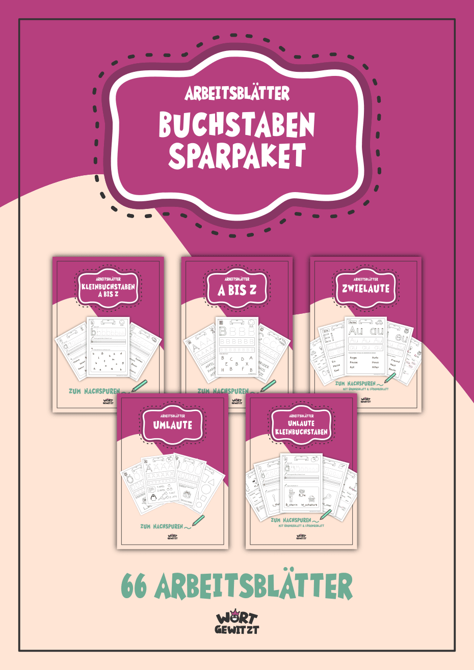 Buchstaben Sparpaket (Digitaler Download)