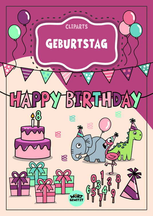 Cliparts Geburtstag