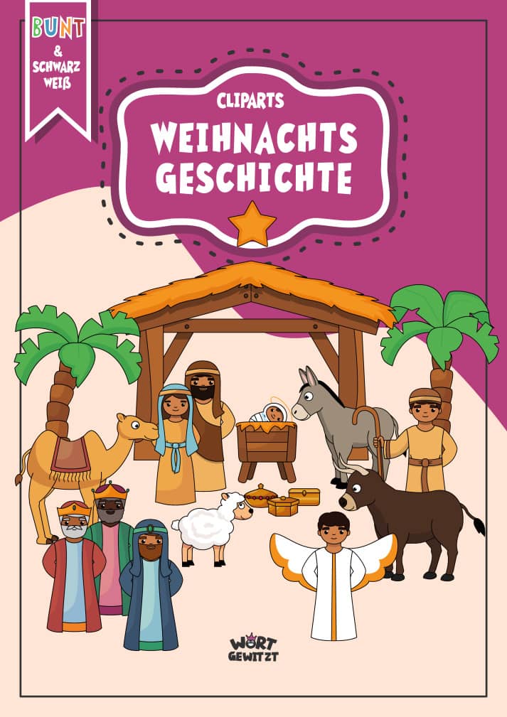 Cliparts zur Weihnachtsgeschichte