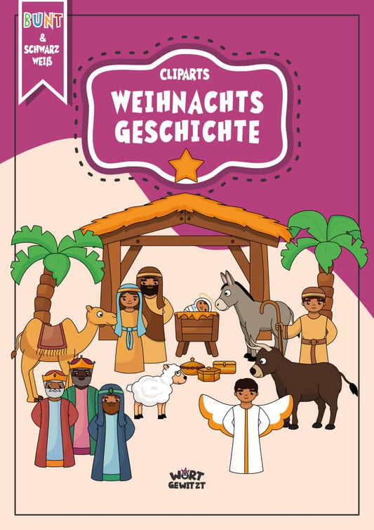 Cliparts zur Weihnachtsgeschichte