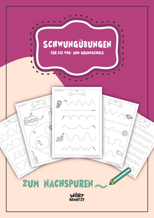 Schwungübungen für Grund- und Vorschule (Digitaler Download)
