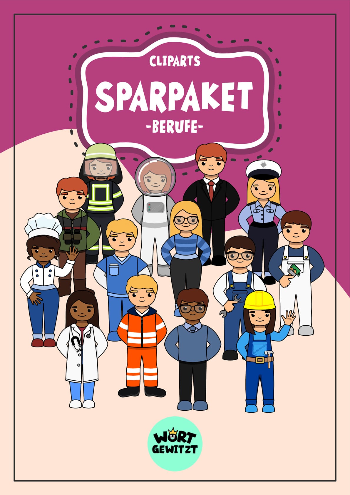 Sparpaket Cliparts Berufe