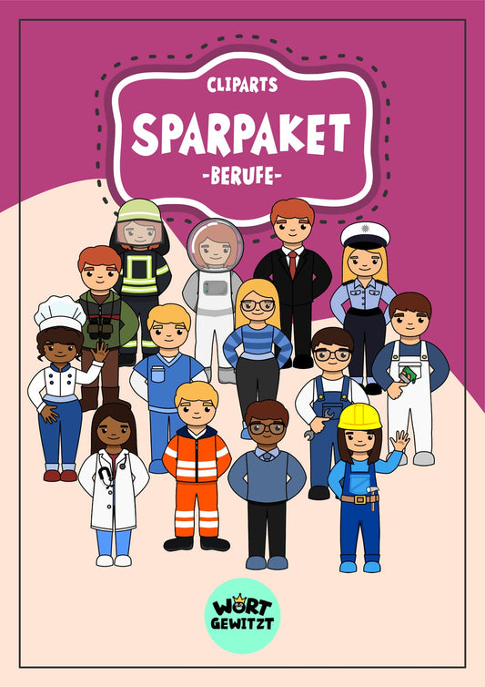 Sparpaket Cliparts Berufe